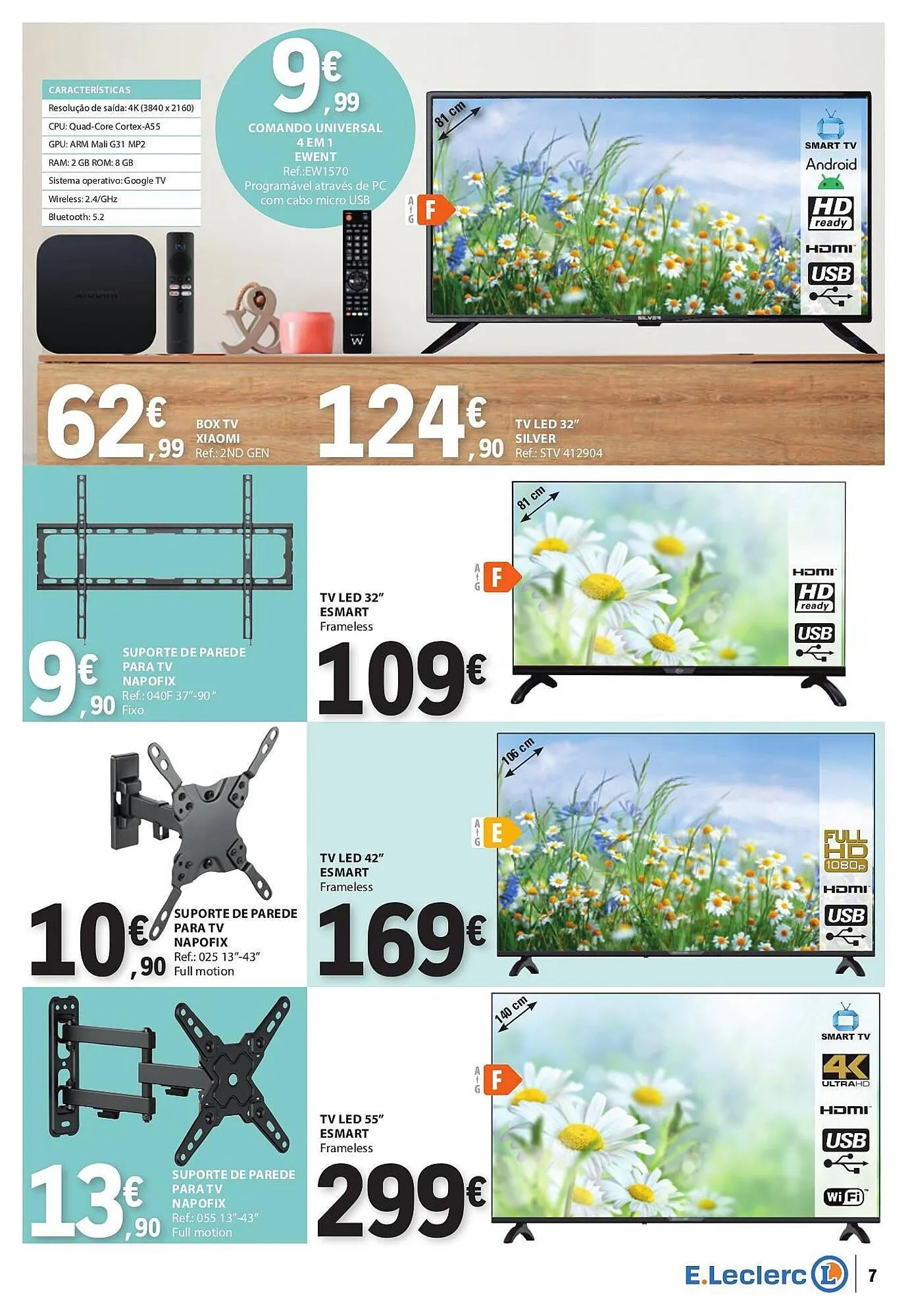 Folheto Folheto E.Leclerc de 27 de março até 9 de abril 2025 - Pagina 7