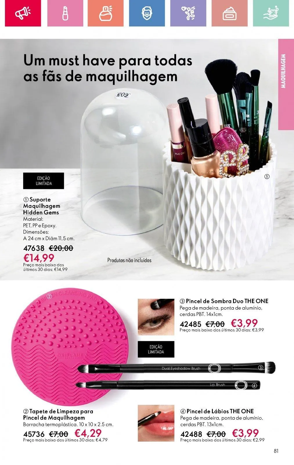 Folheto Folheto de Oriflame até 05.07.2025 de 18 de junho até 5 de julho 2025 - Pagina 81
