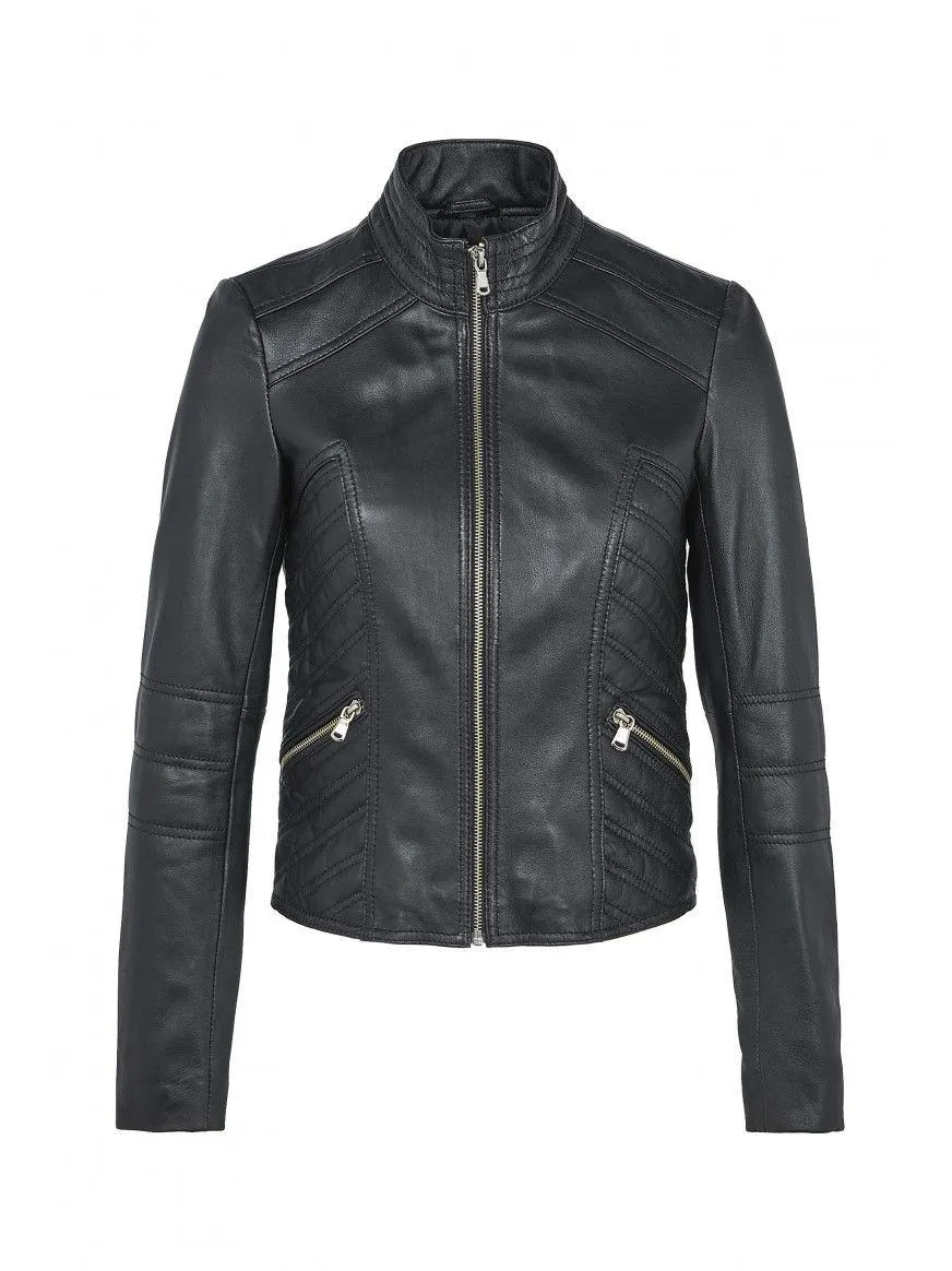 Blusão em pele Juanita