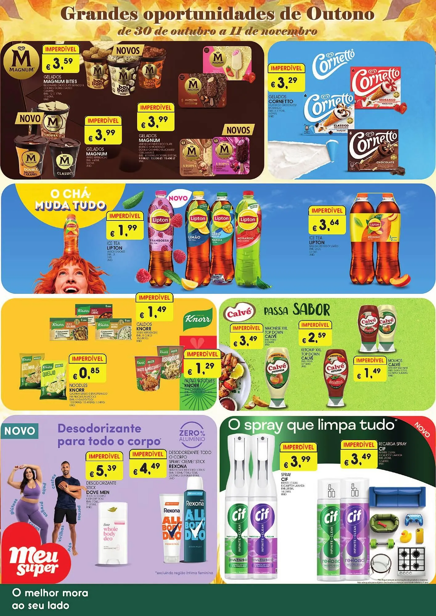Folheto Folheto Meu Super de 30 de outubro até 11 de novembro 2025 - Pagina 1