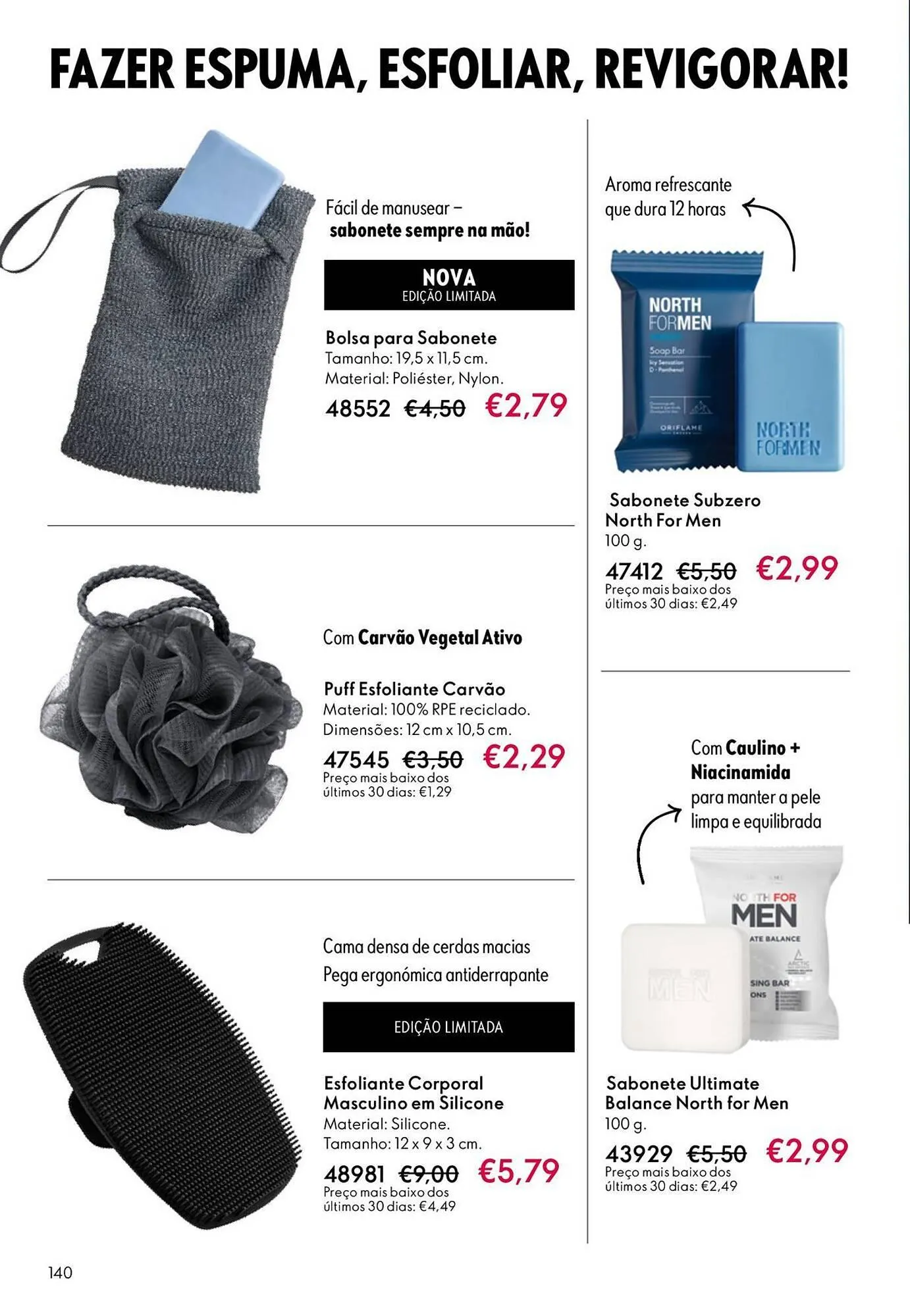 Folheto Catálogo Oriflame de 23 de dezembro até 20 de janeiro 2026 - Pagina 140
