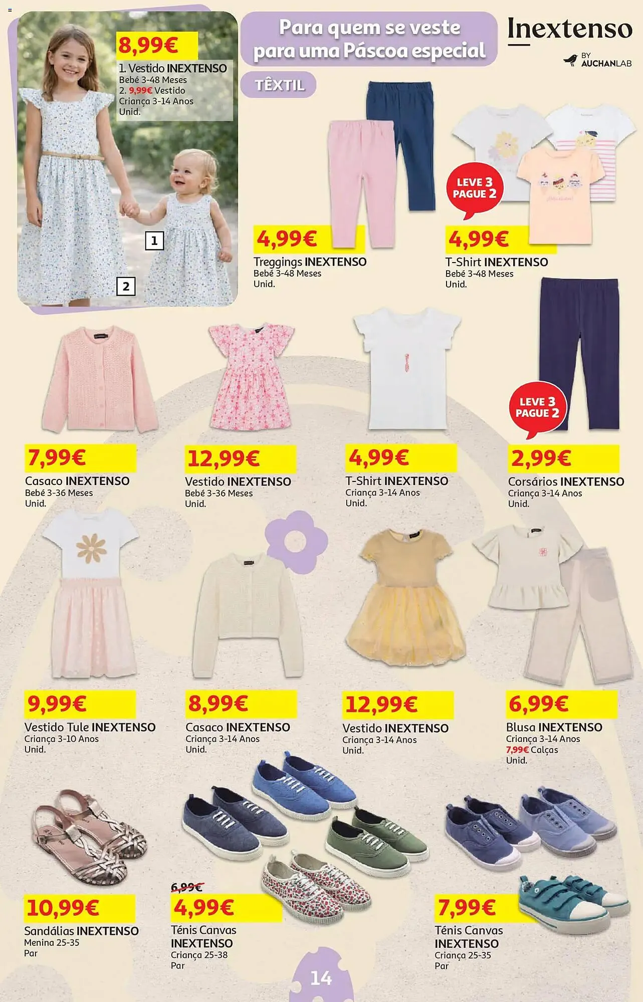 Folheto Folheto Auchan de 13 de março até 25 de março 2026 - Pagina 14