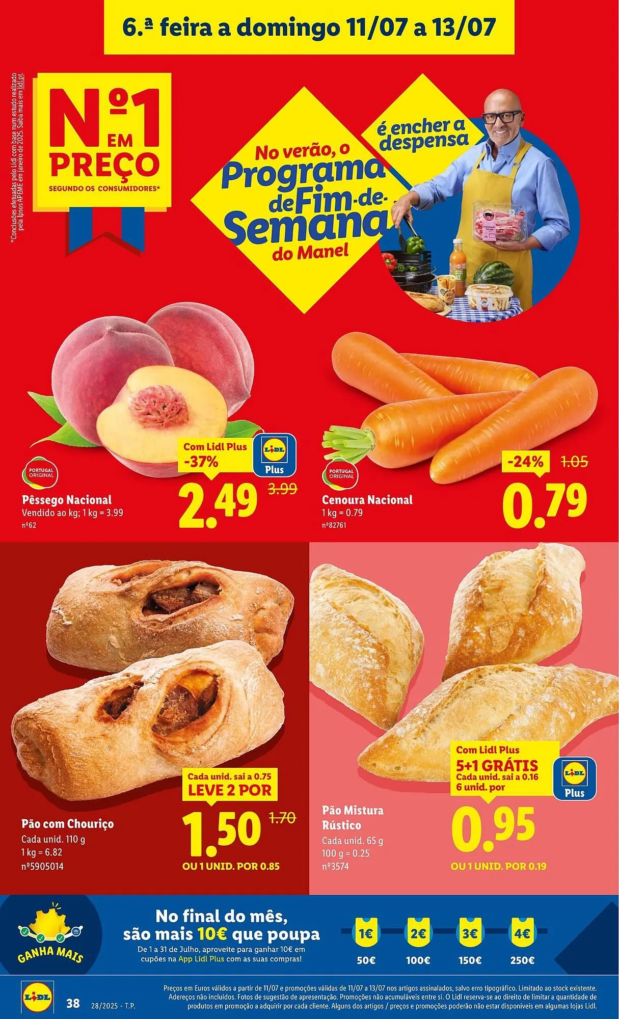 Folheto Folheto Lidl de 7 de julho até 13 de julho 2025 - Pagina 38