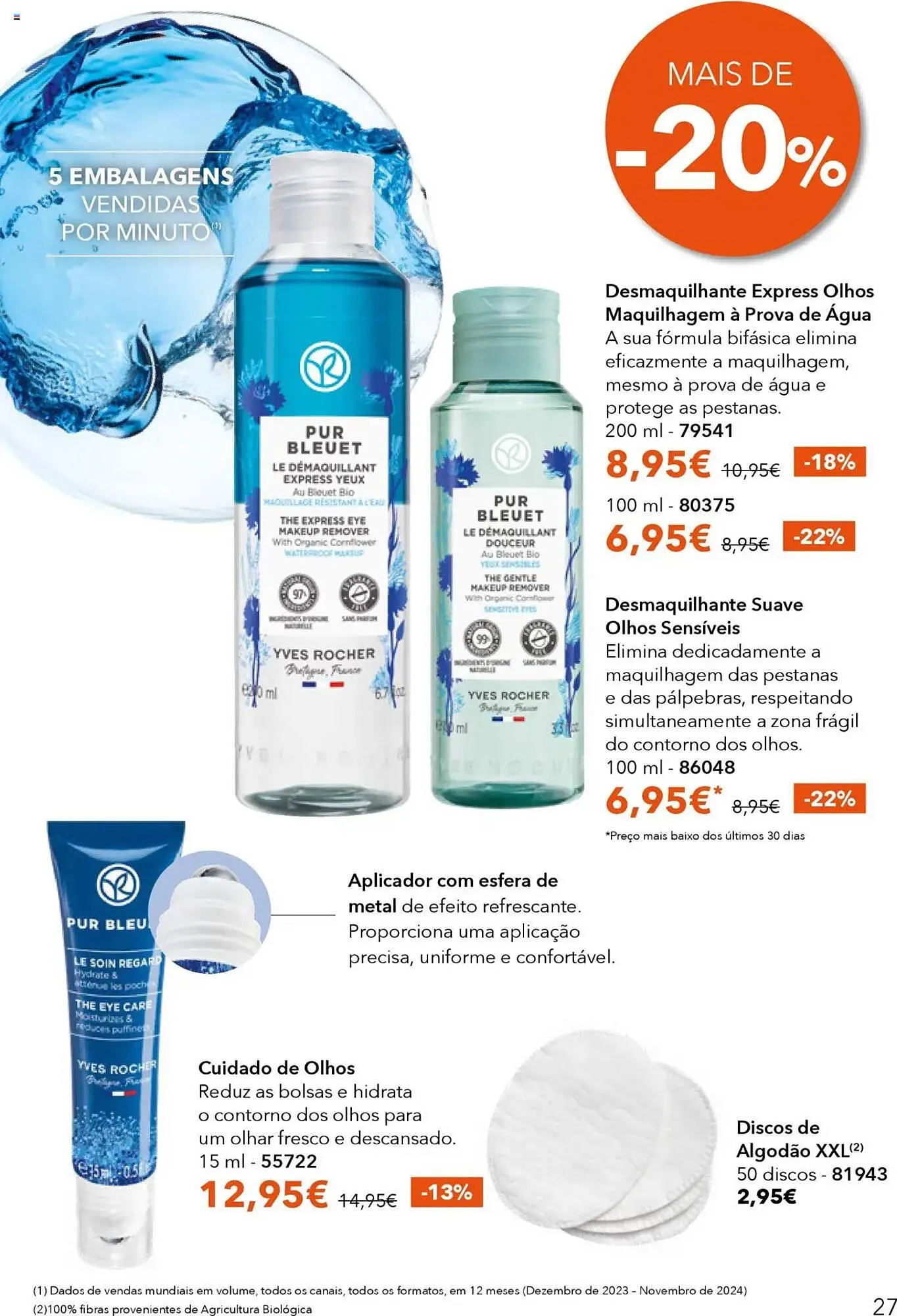 Folheto Folheto Yves Rocher de 3 de julho até 31 de julho 2025 - Pagina 27