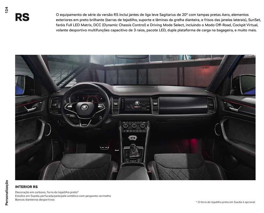 Folheto Škoda Kodiaq de 6 de setembro até 6 de setembro 2024 - Pagina 124