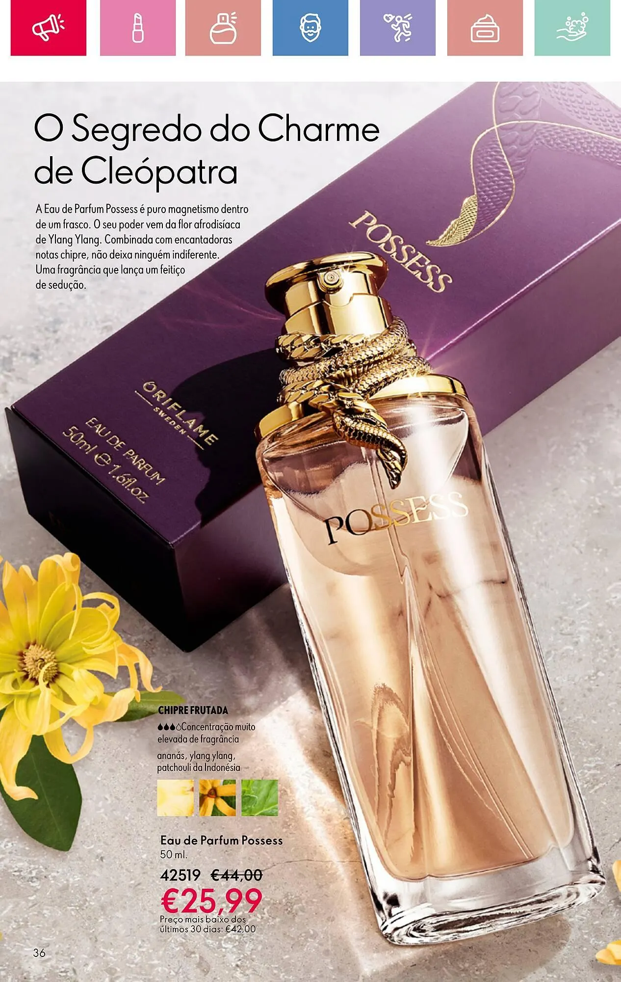 Folheto Folheto Oriflame de 13 de abril até 3 de maio 2025 - Pagina 36