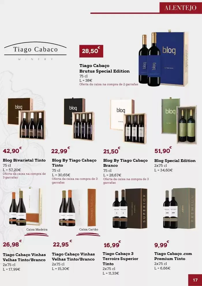 Folheto Folheto Vinhos Lordelo de 21 de novembro até 31 de dezembro 2024 - Pagina 17