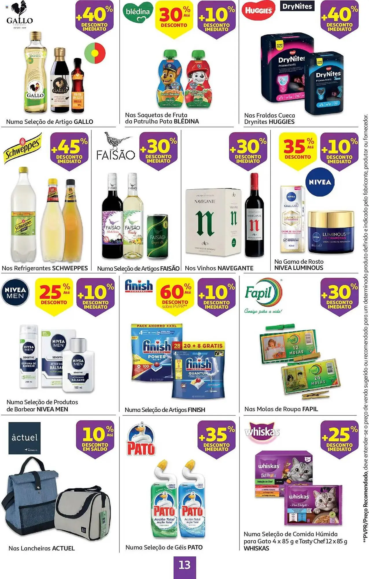 Folheto Folheto Auchan de 8 de julho até 23 de julho 2025 - Pagina 13