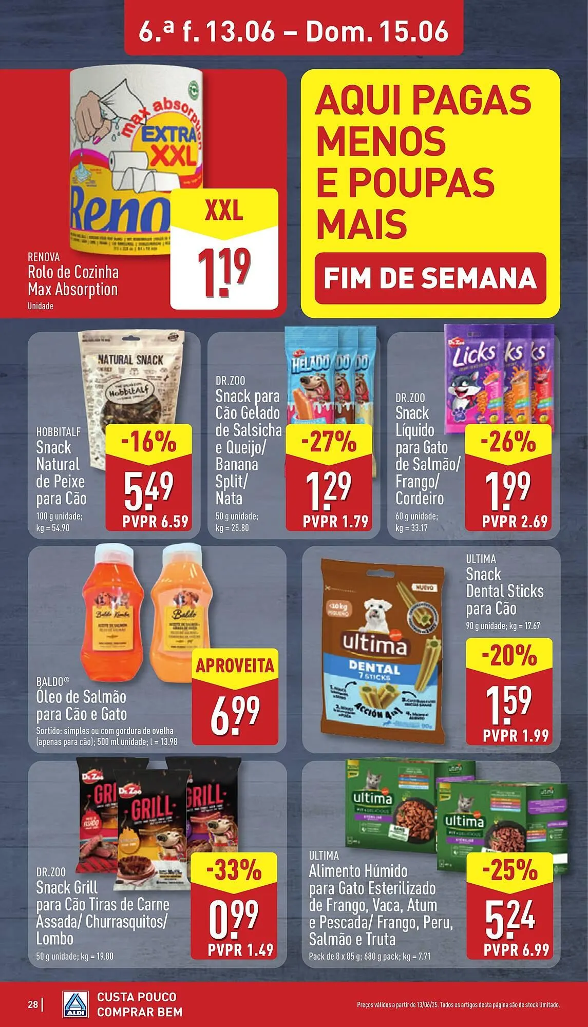 Folheto Folheto ALDI de 9 de junho até 15 de junho 2025 - Pagina 28