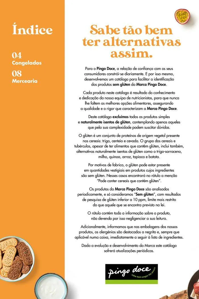 Folheto Pingo Doce Sem Glúten de 21 de agosto até 21 de setembro 2024 - Pagina 2
