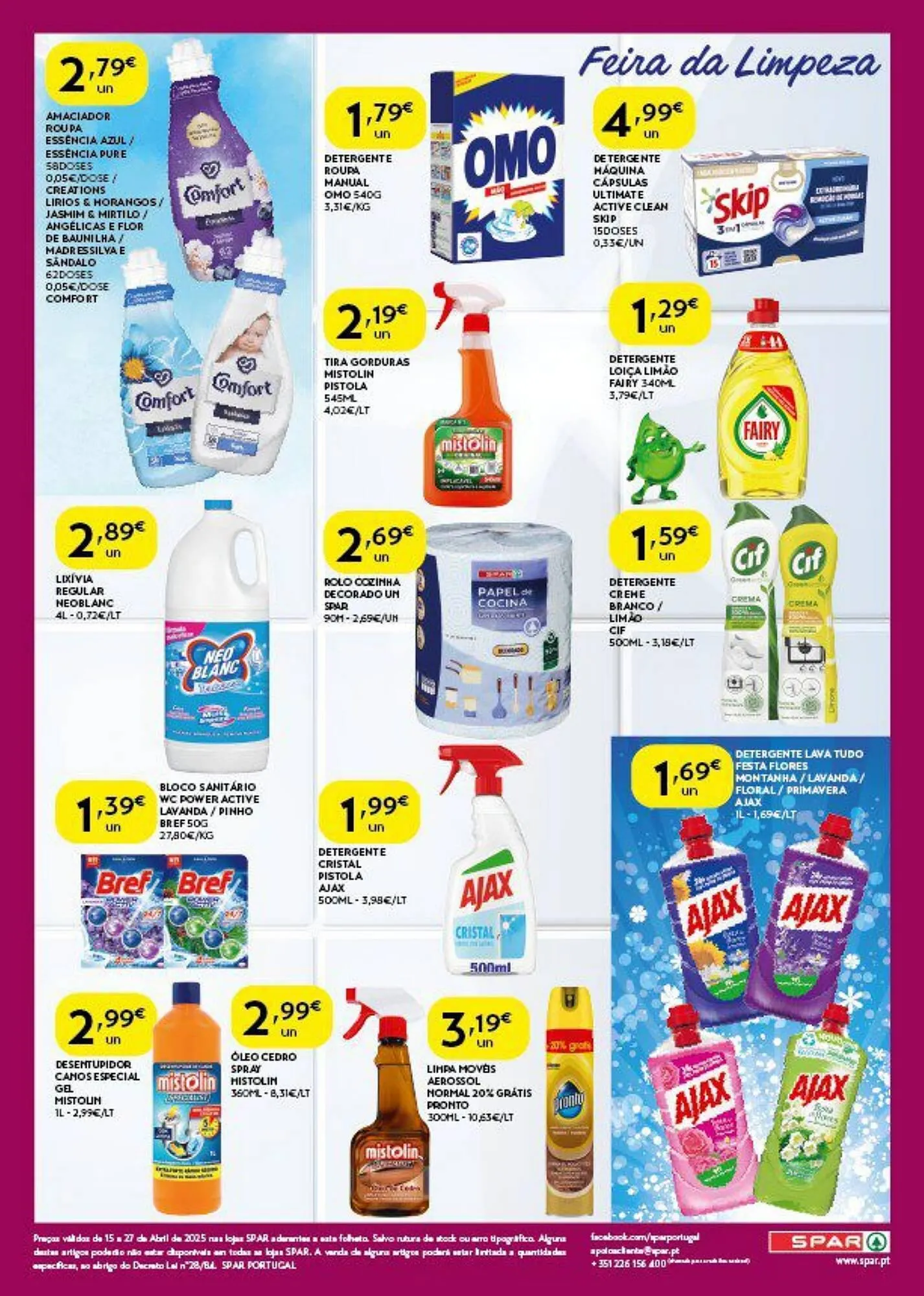 Folheto Folheto Spar de 15 de abril até 27 de abril 2025 - Pagina 8