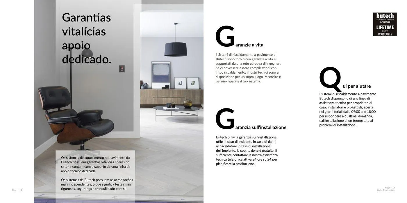 Folheto Aquecimento por pavimento radiante de 11 de março até 31 de dezembro 2024 - Pagina 8