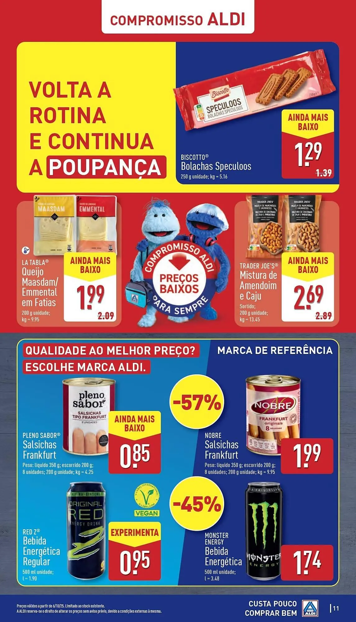 Folheto Folheto ALDI de 6 de outubro até 12 de outubro 2025 - Pagina 11