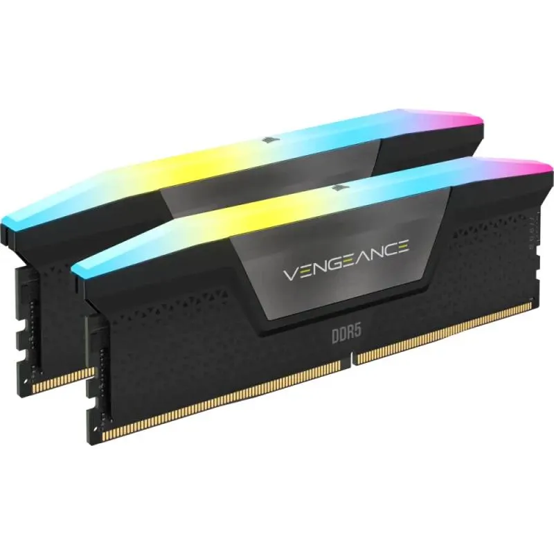 32GB RAM DDR5 Corsair Kit (2 x 16GB) 6400MHz Vengeance RGB Black