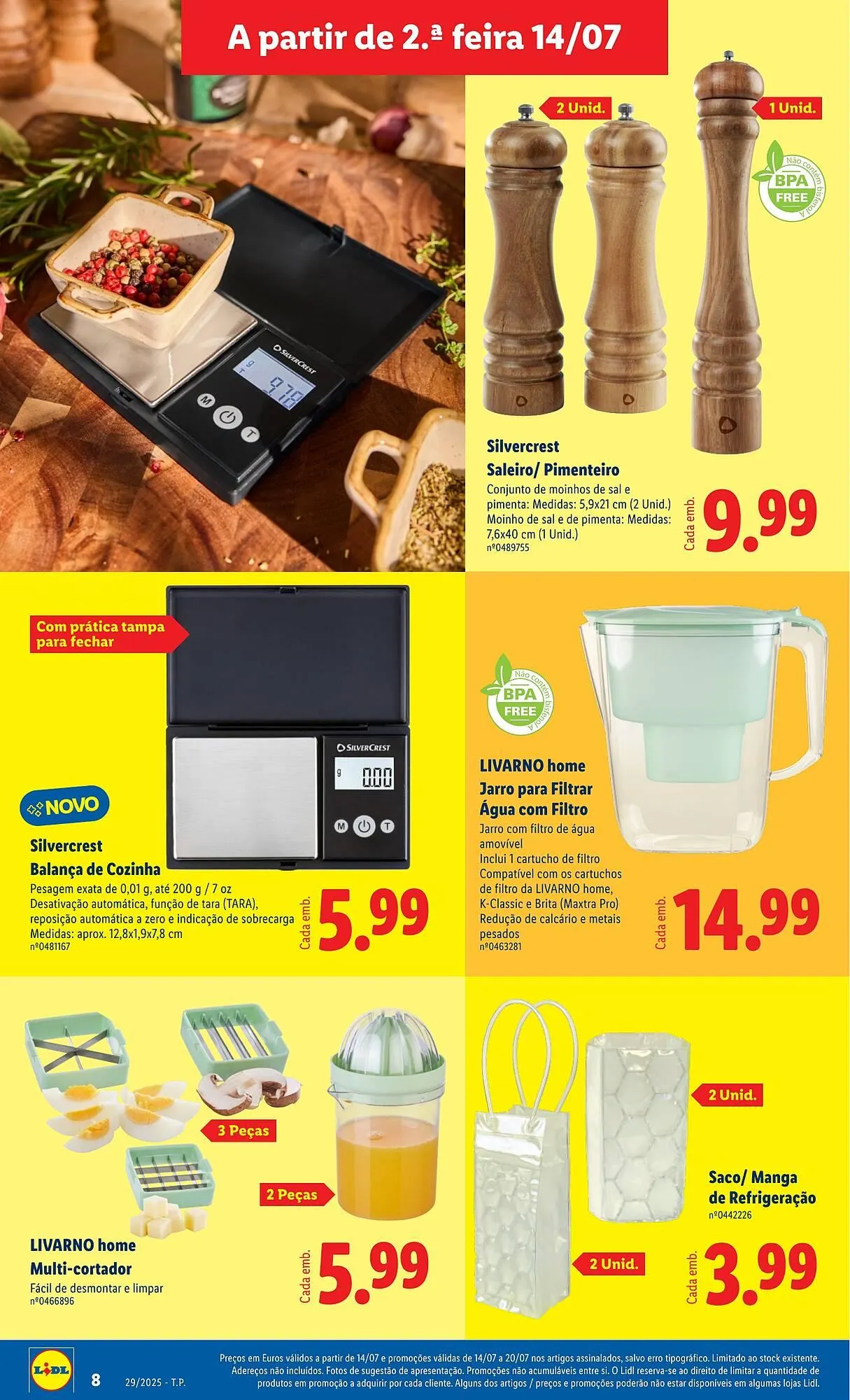 Folheto Folheto Lidl de 14 de julho até 20 de julho 2025 - Pagina 8