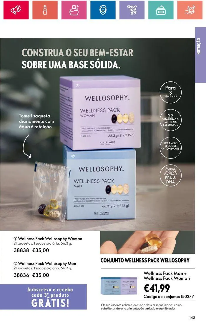 Folheto Folheto Oriflame de 30 de maio até 19 de junho 2024 - Pagina 143