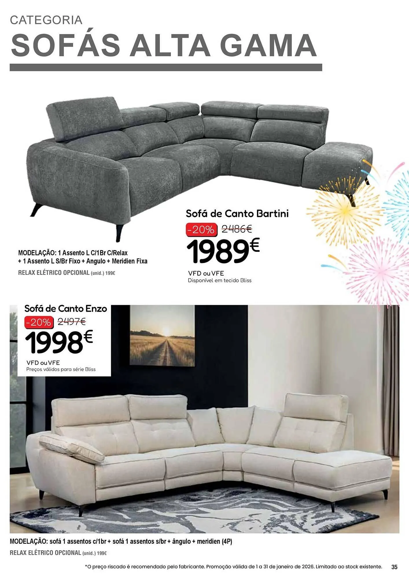 Folheto Folheto Hiper Centro do Móvel de 6 de janeiro até 31 de janeiro 2026 - Pagina 35