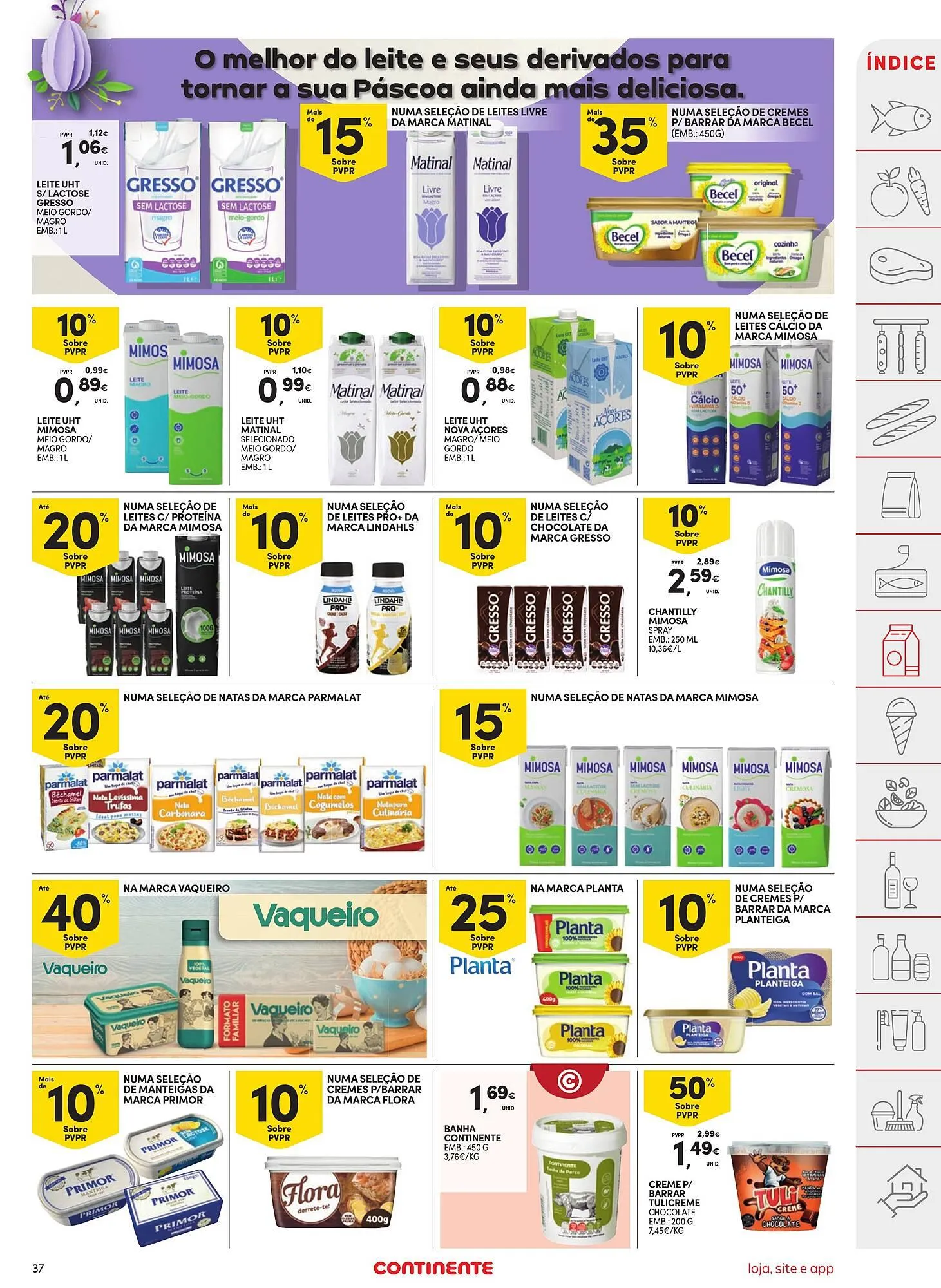 Folheto Folheto Continente de 15 de abril até 21 de abril 2025 - Pagina 37