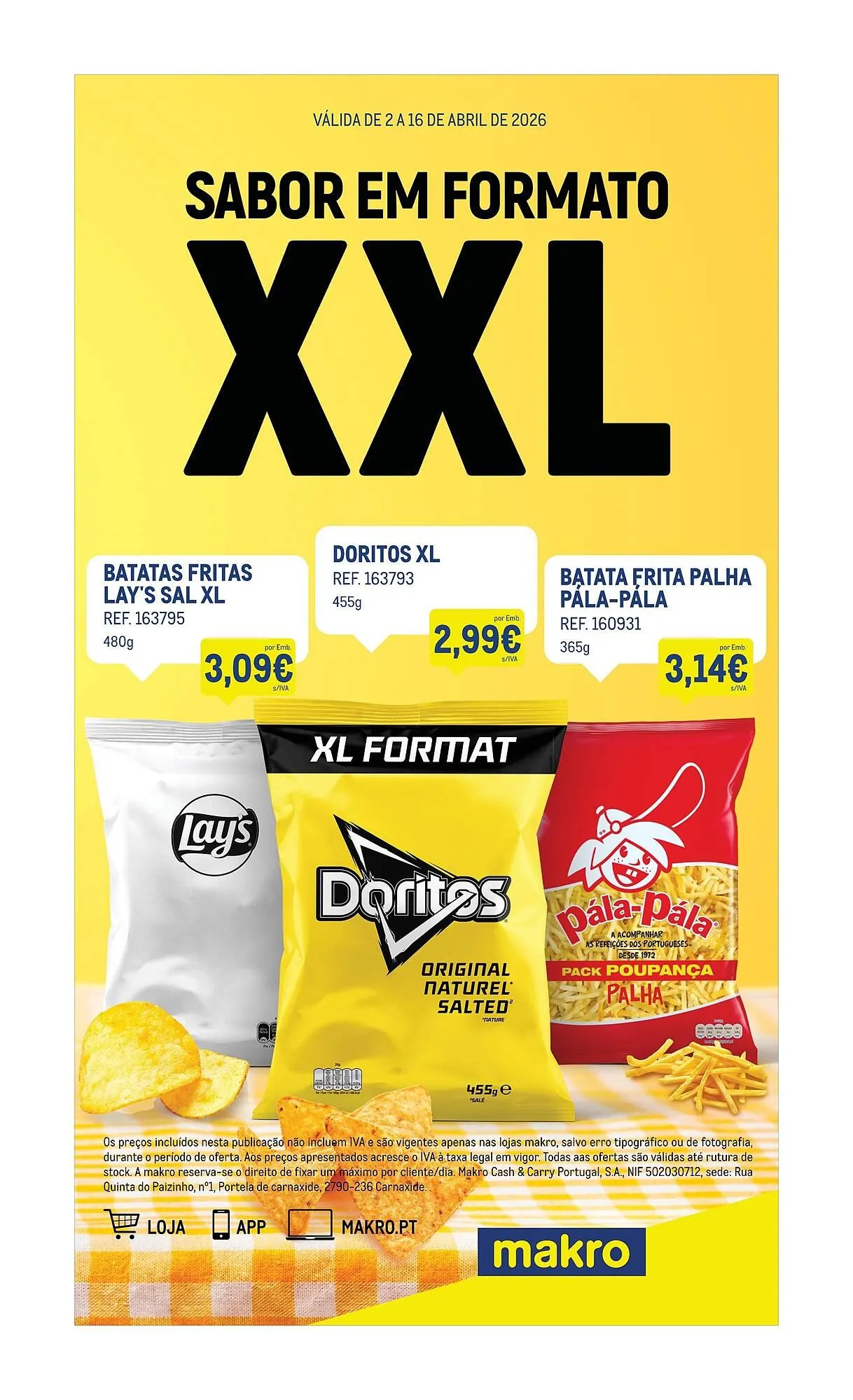 Folheto Catálogo Makro de 2 de abril até 16 de abril 2026 - Pagina 1
