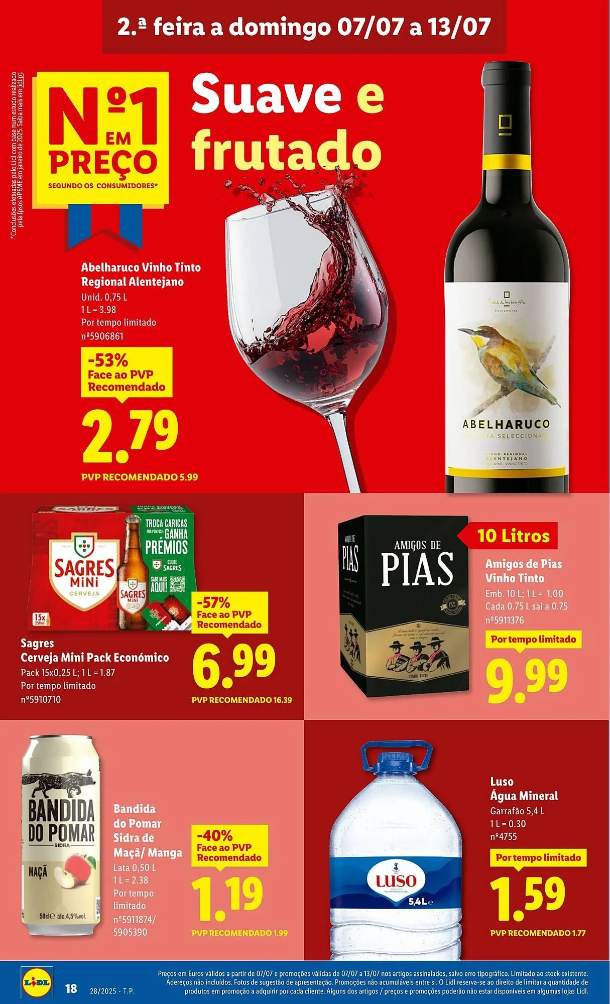 Folheto Folheto Lidl de 7 de julho até 13 de julho 2025 - Pagina 18