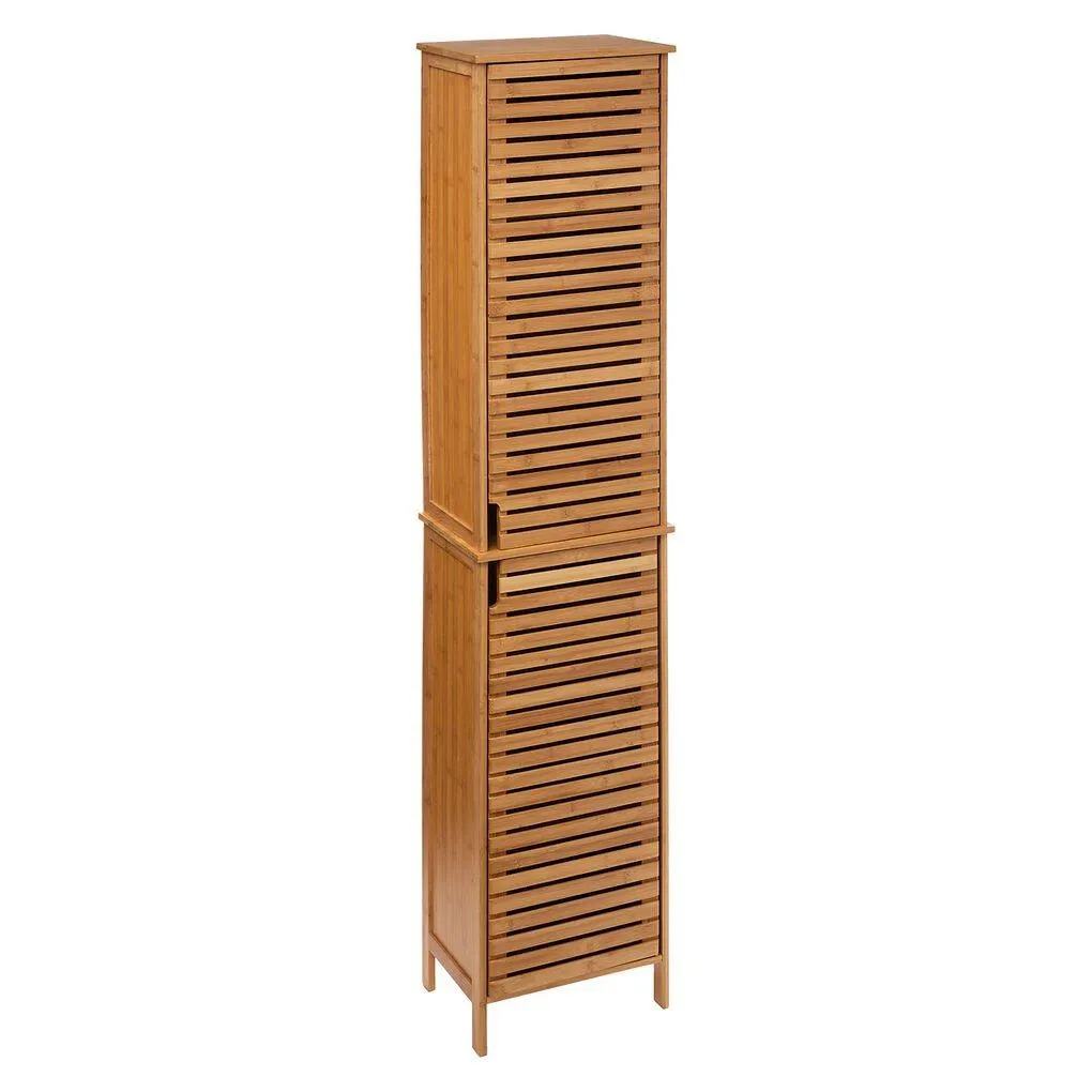 Móvel alto wc SICELA castanho em bambu