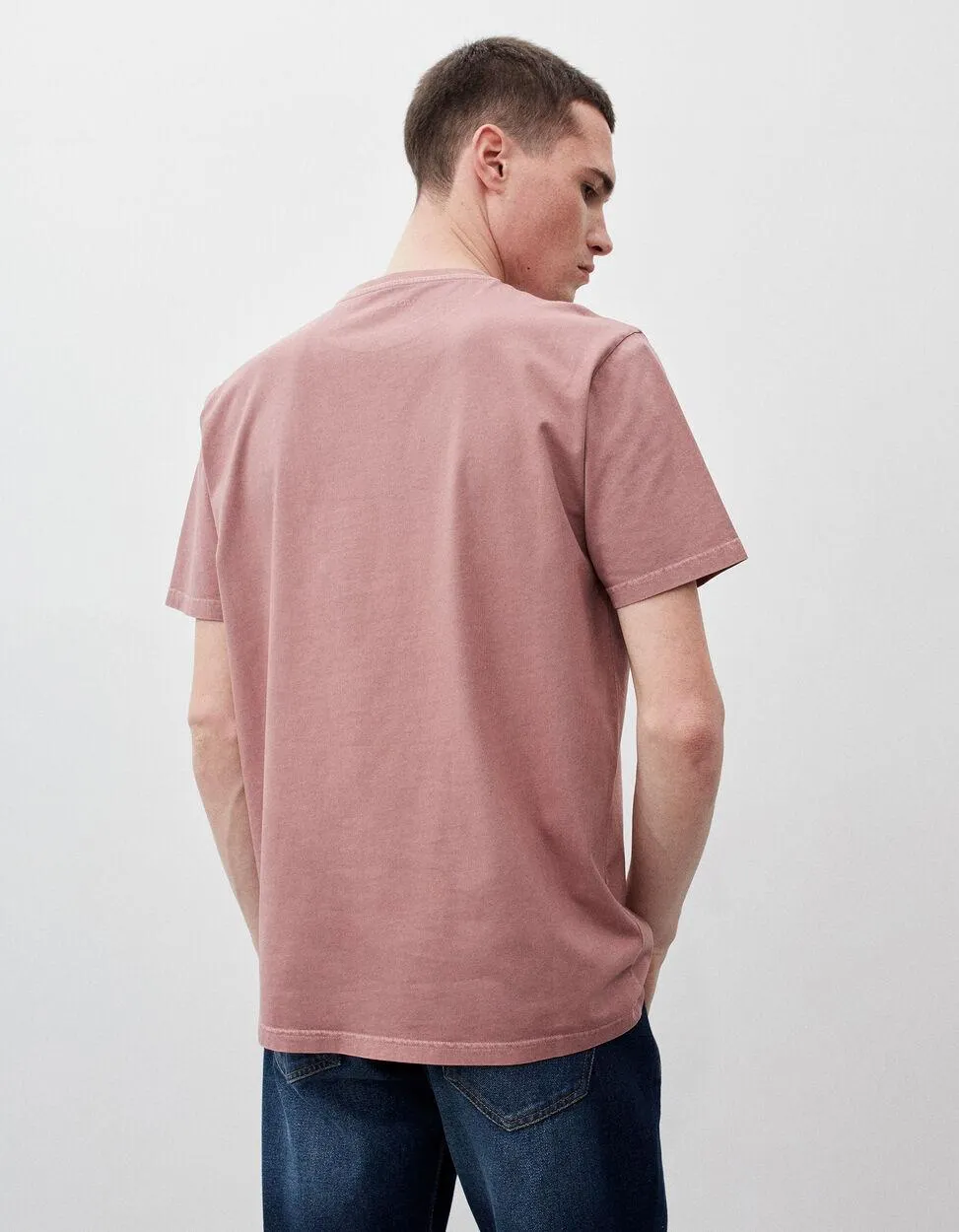 T-shirt, Homem, Castanho Claro