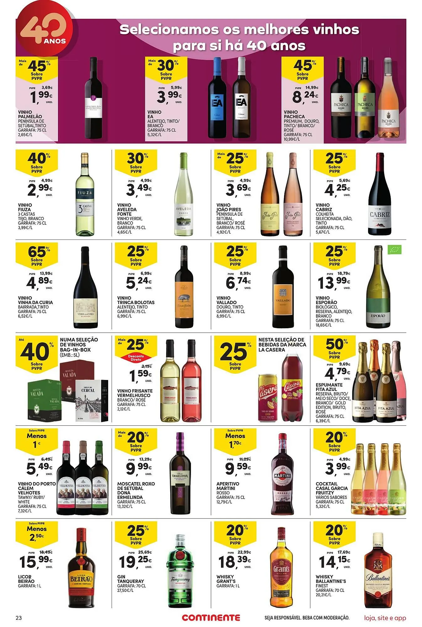 Folheto Folheto Continente Bom dia de 13 de maio até 19 de maio 2025 - Pagina 23