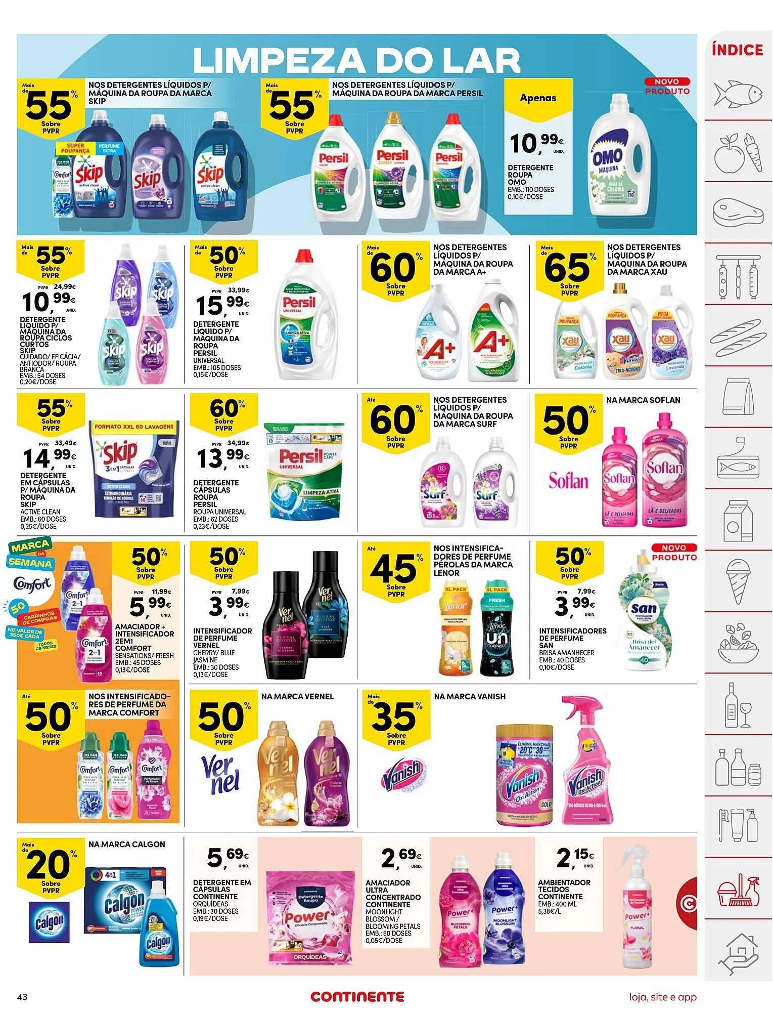 Folheto Folheto Continente de 21 de abril até 27 de abril 2026 - Pagina 43