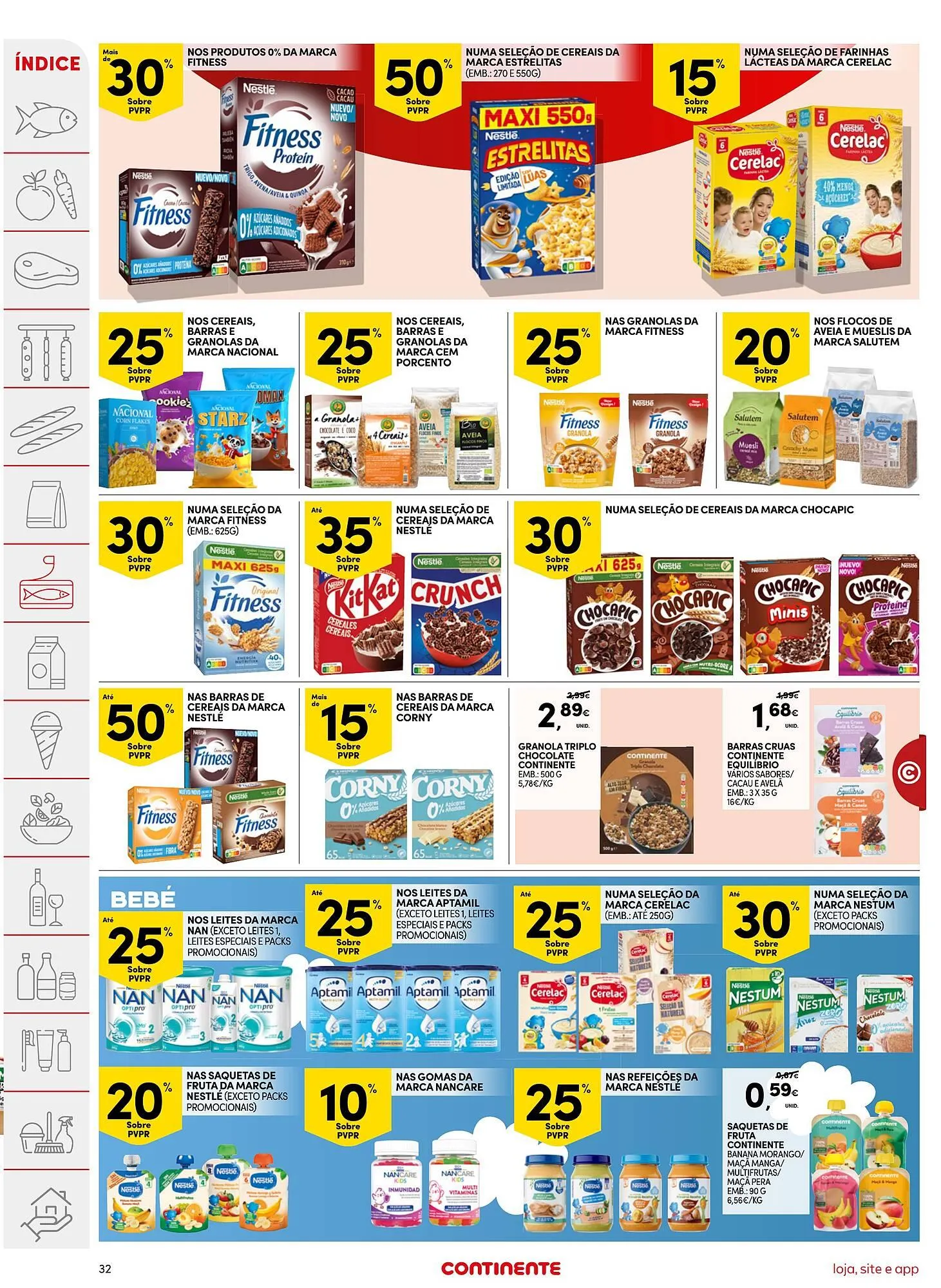 Folheto Folheto Continente de 10 de março até 16 de março 2026 - Pagina 32