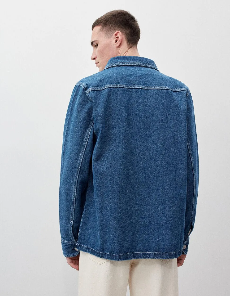 Casaco de Ganga, Homem, Azul Escuro