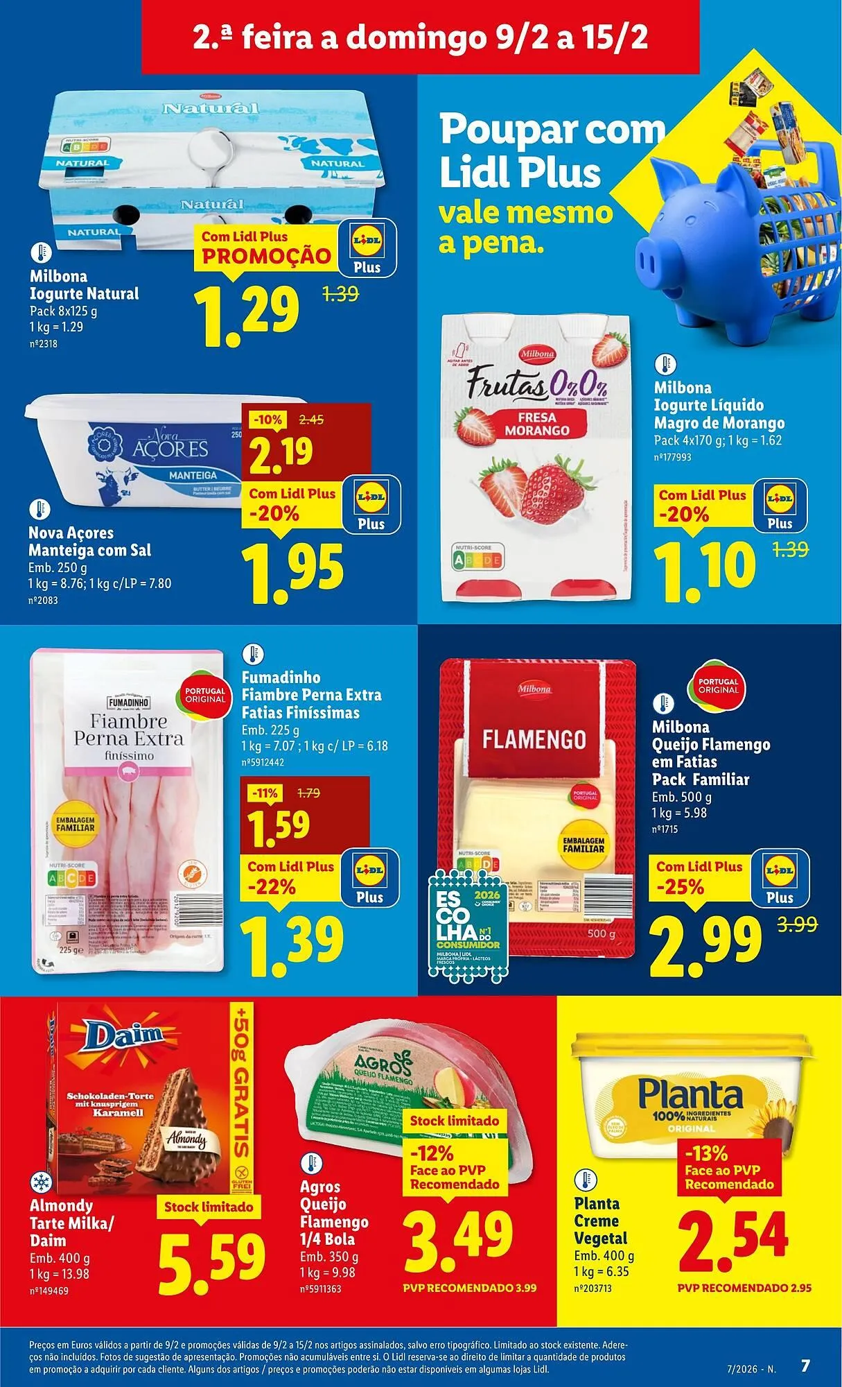 Folheto Folheto Lidl de 9 de fevereiro até 15 de fevereiro 2026 - Pagina 7