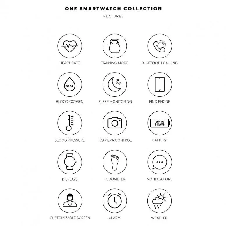 Set Reloj MagicCall Plateado