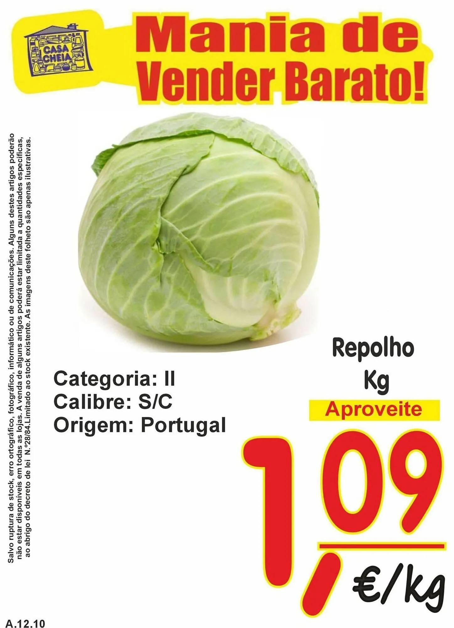Folheto Folheto Casa Cheia de 5 de dezembro até 10 de dezembro 2025 - Pagina 1