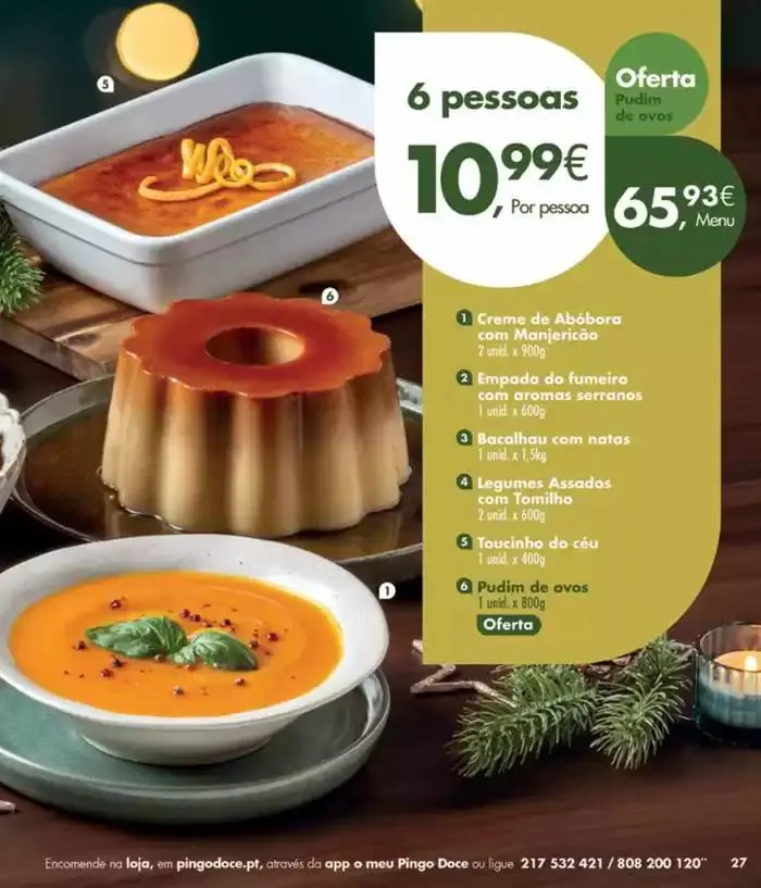 Folheto Pingo Doce Encomendas de Natal e Ano Novo Madeira de 26 de novembro até 26 de dezembro 2024 - Pagina 27