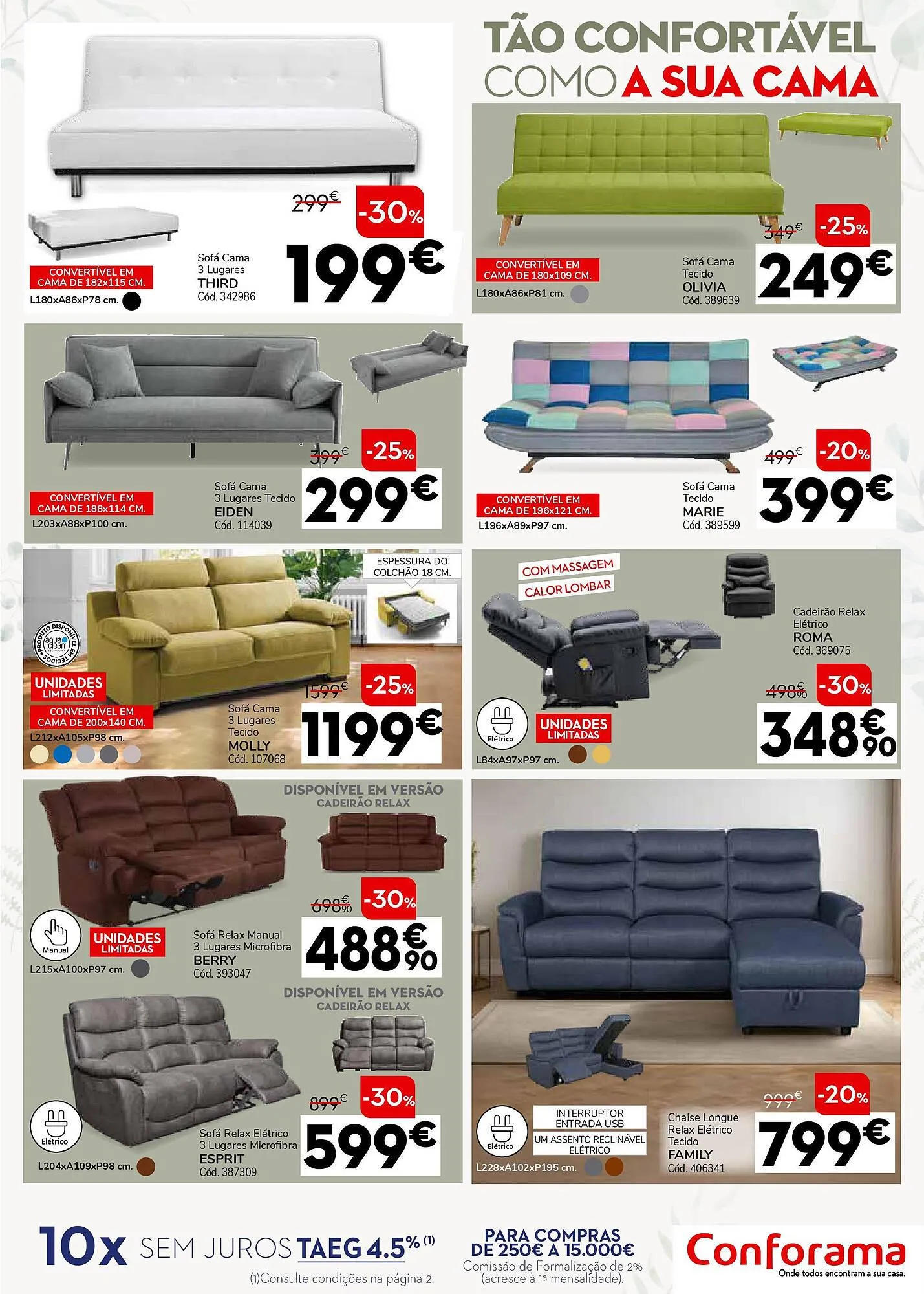 Folheto Folheto Conforama de 1 de maio até 29 de maio 2025 - Pagina 15