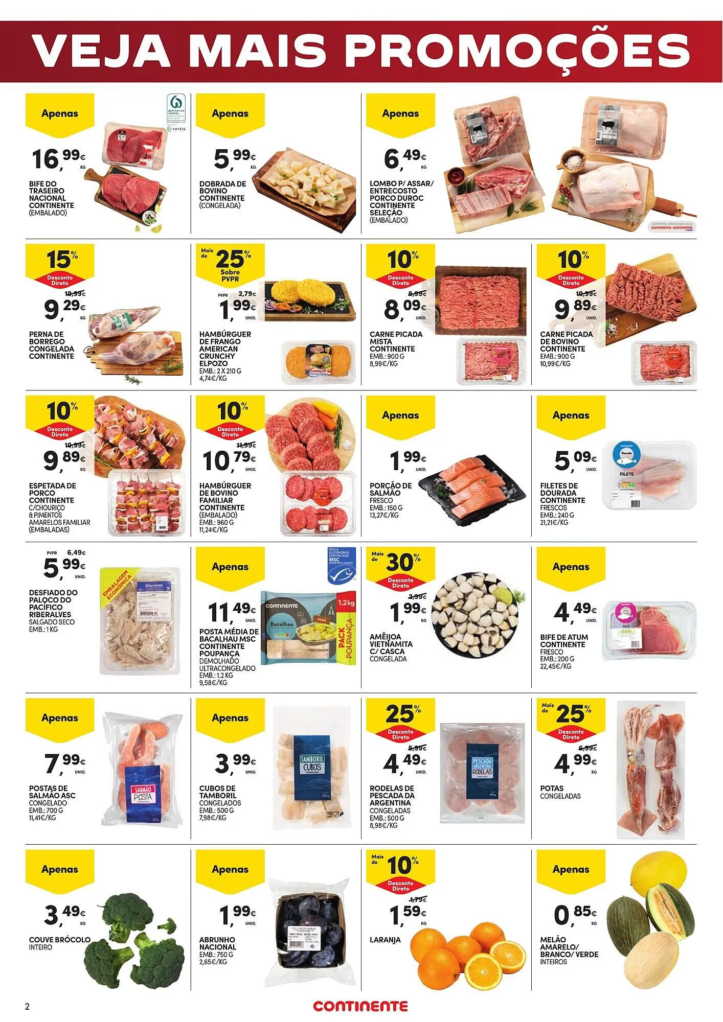 Folheto Folheto Continente de 5 de setembro até 8 de setembro 2025 - Pagina 2