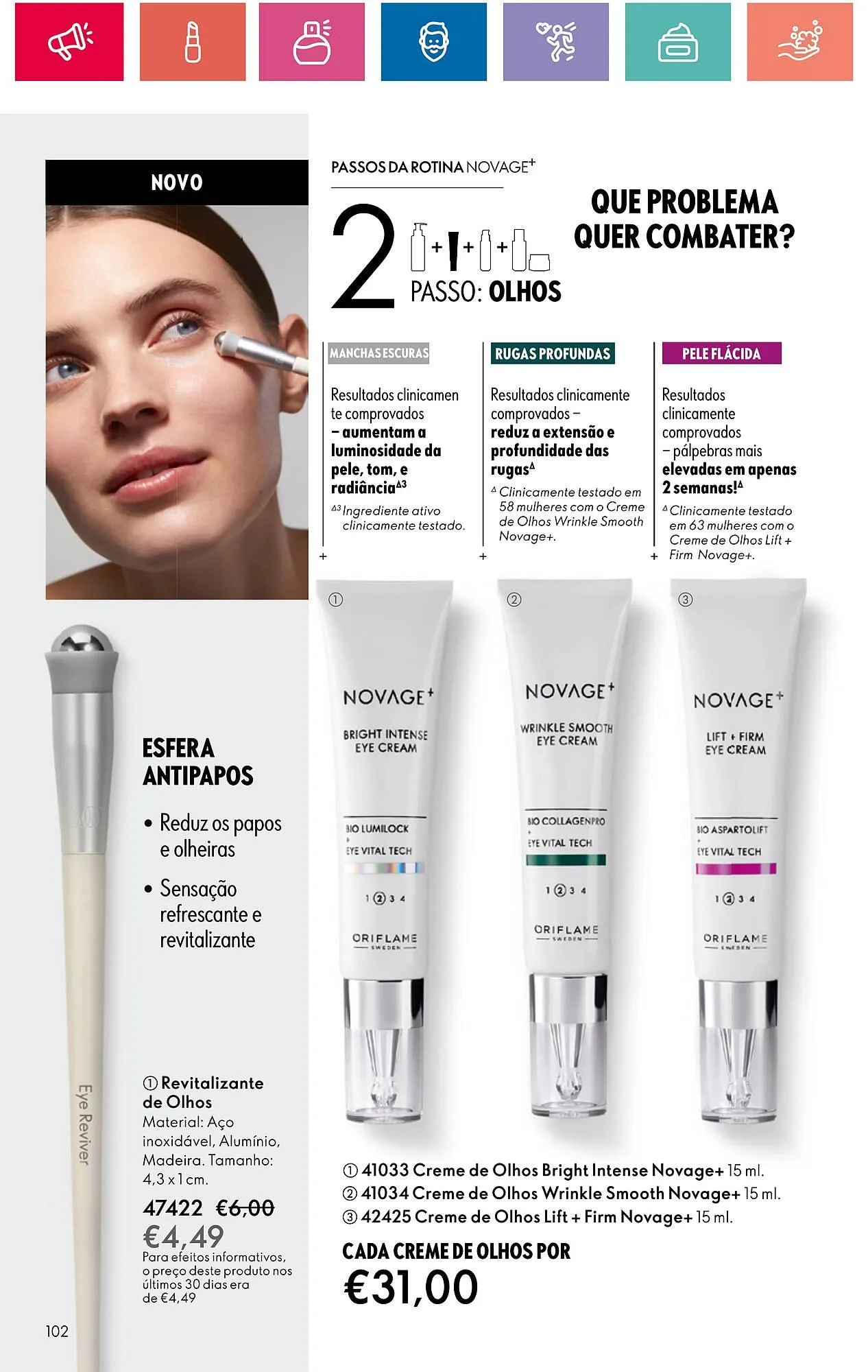Folheto Folheto Oriflame de 18 de abril até 18 de maio 2024 - Pagina 102