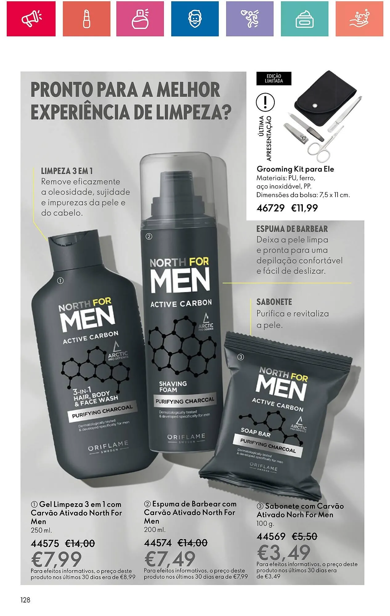 Folheto Folheto Oriflame de 18 de abril até 18 de maio 2024 - Pagina 128