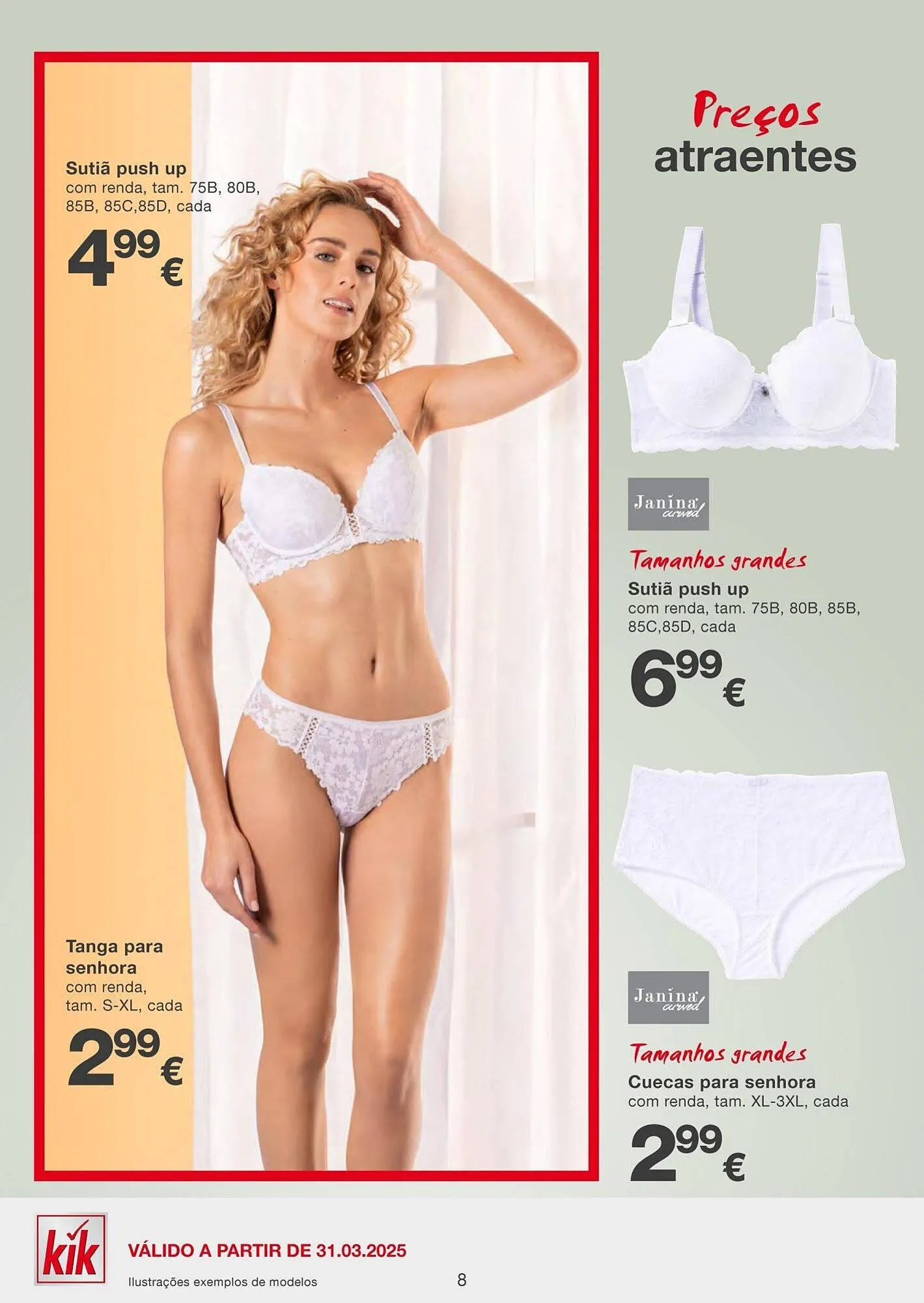 Folheto Folheto kik de 30 de março até 6 de abril 2025 - Pagina 8