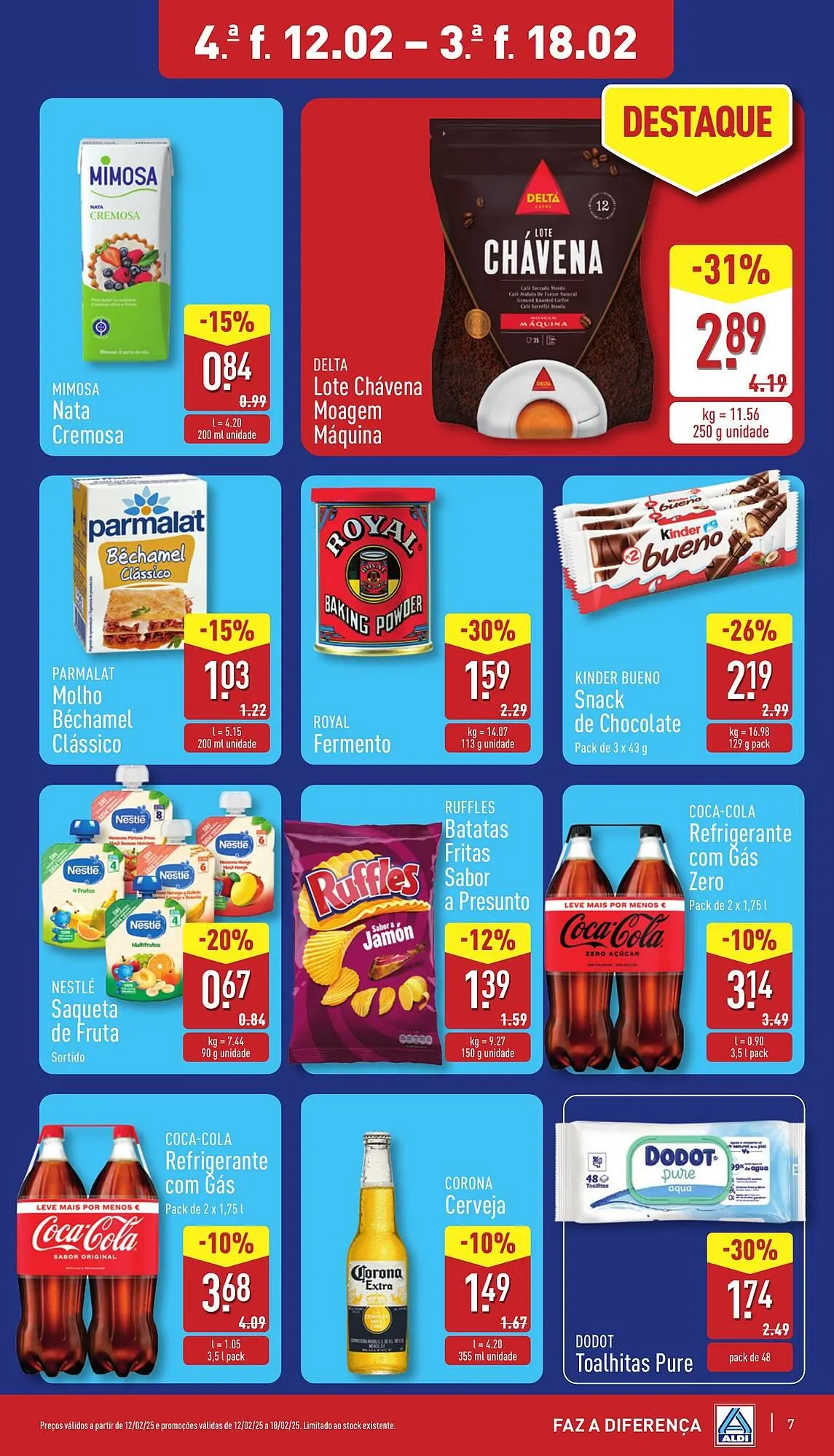 Folheto Folheto ALDI de 12 de fevereiro até 18 de fevereiro 2025 - Pagina 7