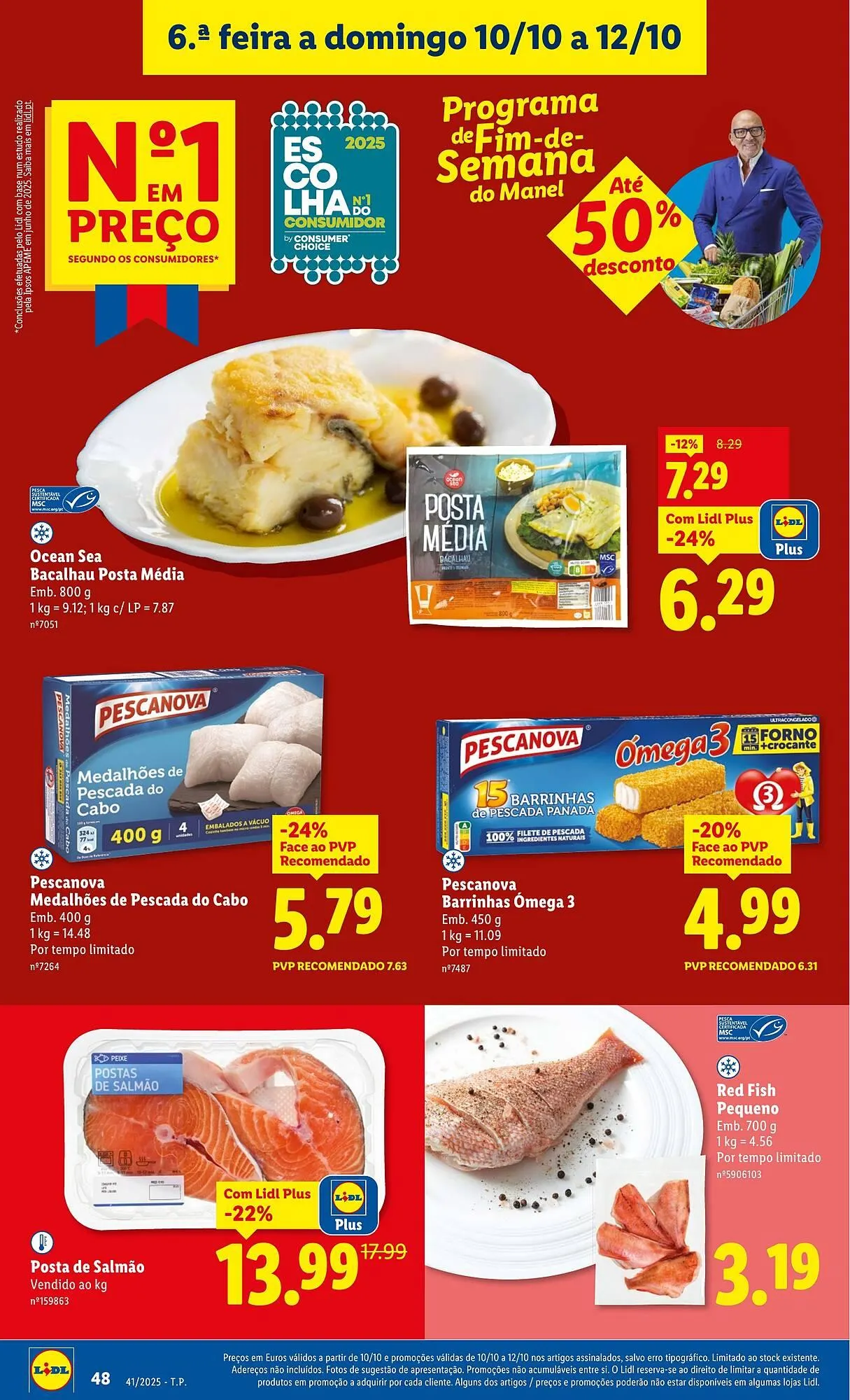 Folheto Folheto Lidl de 6 de outubro até 12 de outubro 2025 - Pagina 48