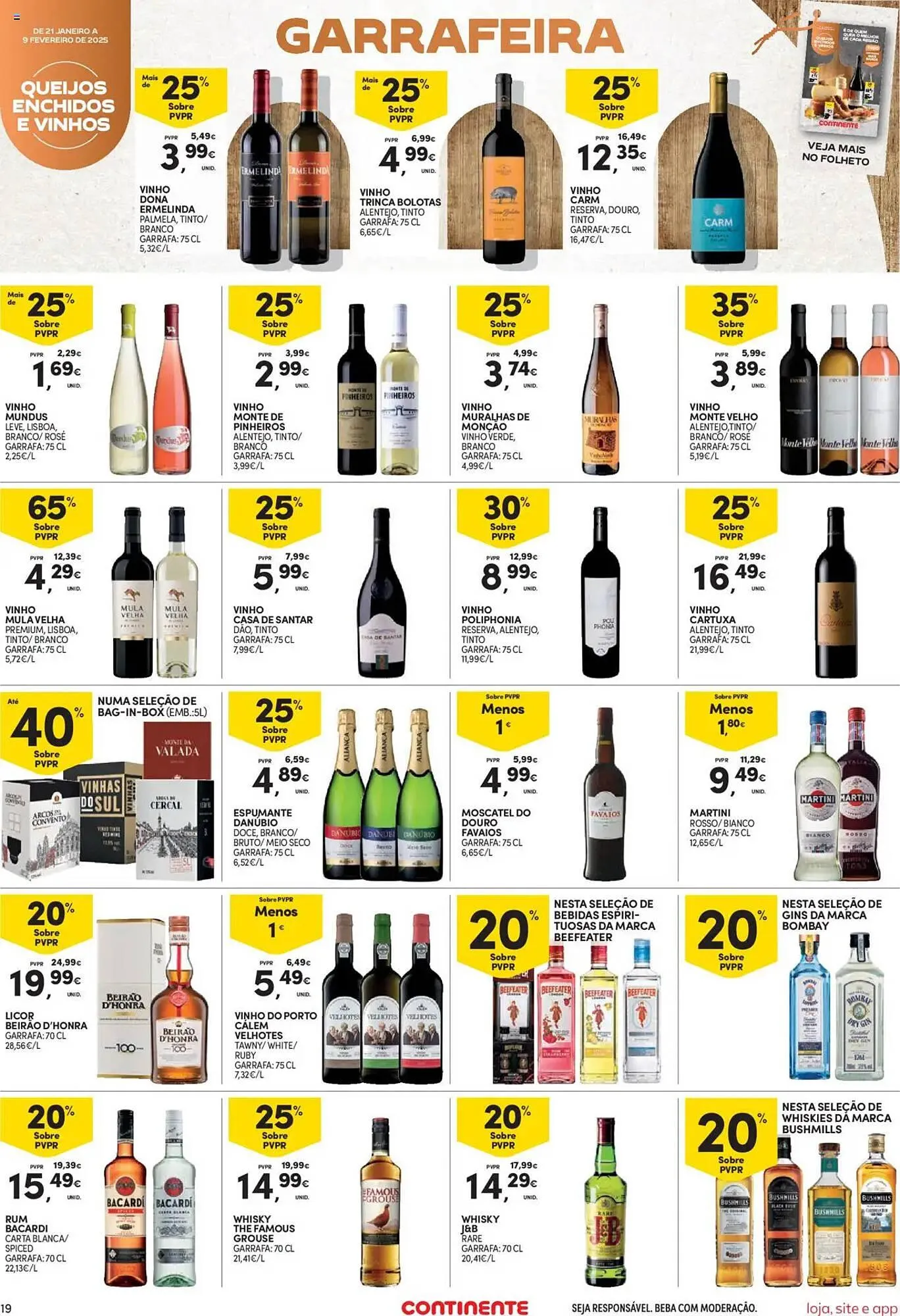 Folheto Folheto Continente Bom dia de 4 de fevereiro até 10 de fevereiro 2025 - Pagina 19