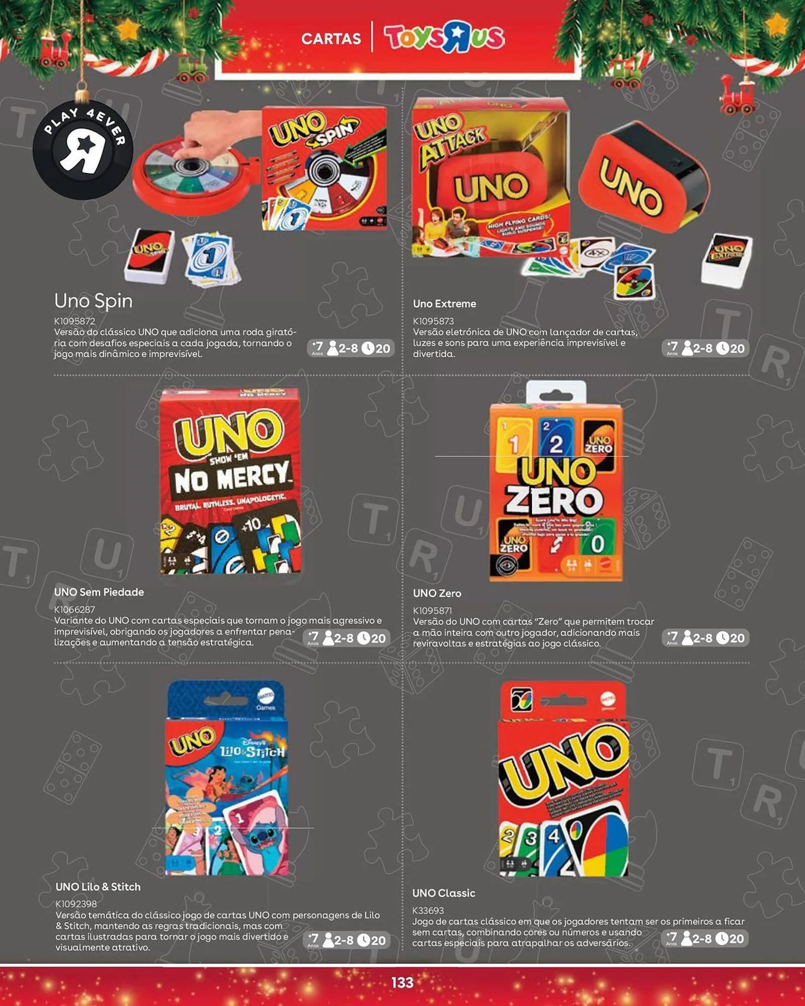 Folheto Catálogo Toys R Us de 5 de novembro até 5 de janeiro 2026 - Pagina 133