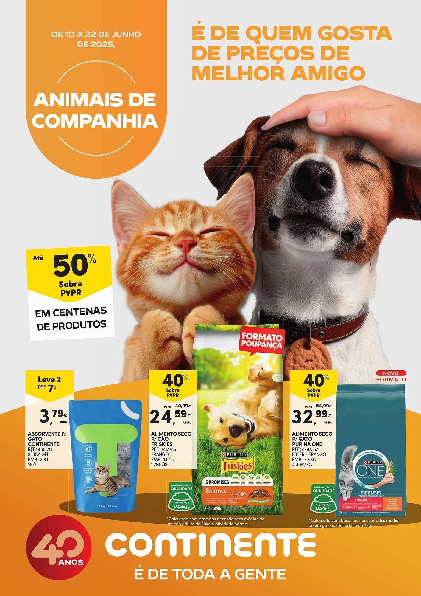 Folheto Folheto Continente de 10 de junho até 22 de junho 2025 - Pagina 1