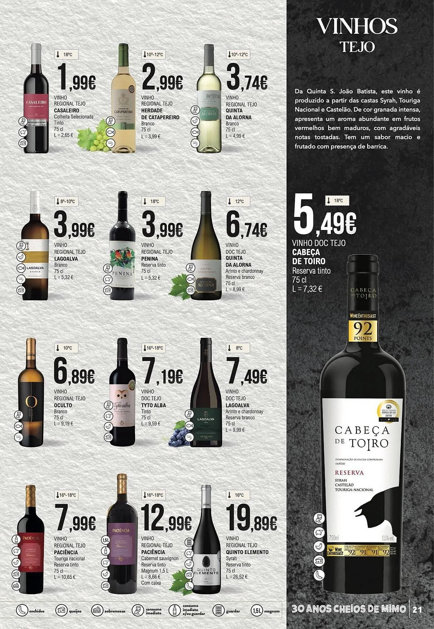 Folheto Folheto E.Leclerc de 10 de fevereiro até 22 de fevereiro 2026 - Pagina 21
