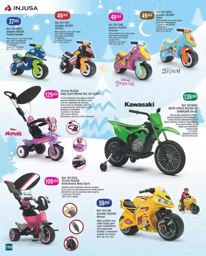Folheto Catálogo De Brinquedos de 3 de dezembro até 31 de dezembro 2024 - Pagina 110