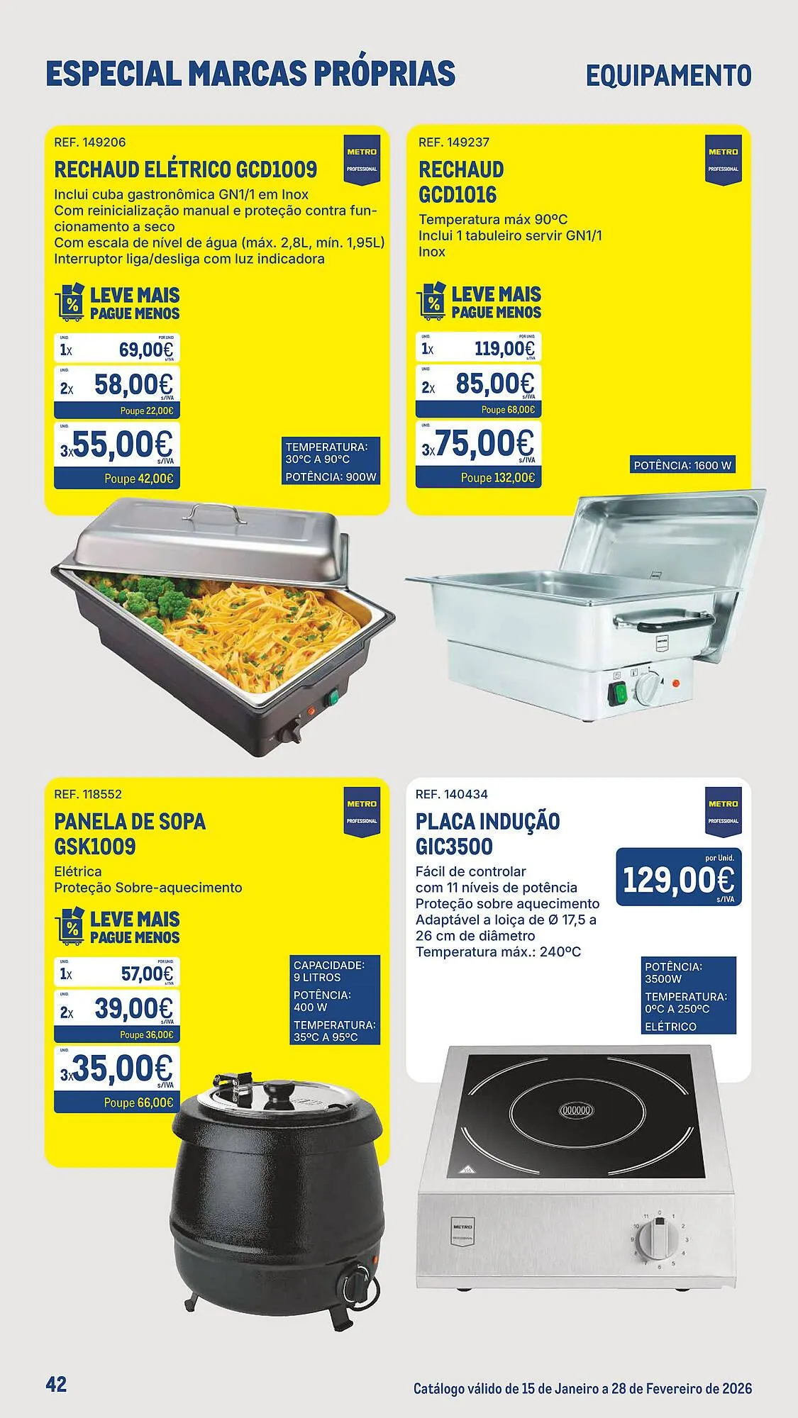 Folheto Catálogo Makro de 15 de janeiro até 28 de fevereiro 2026 - Pagina 22