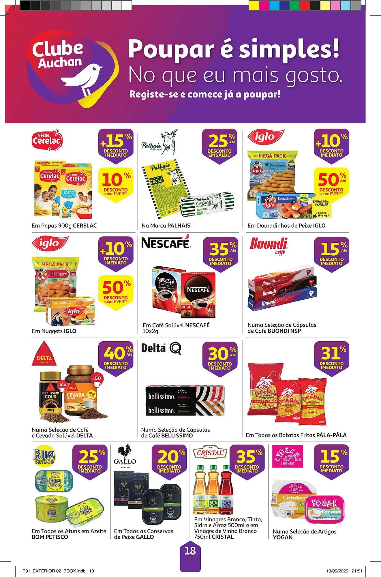 Folheto Folheto Auchan de 22 de maio até 1 de junho 2025 - Pagina 18