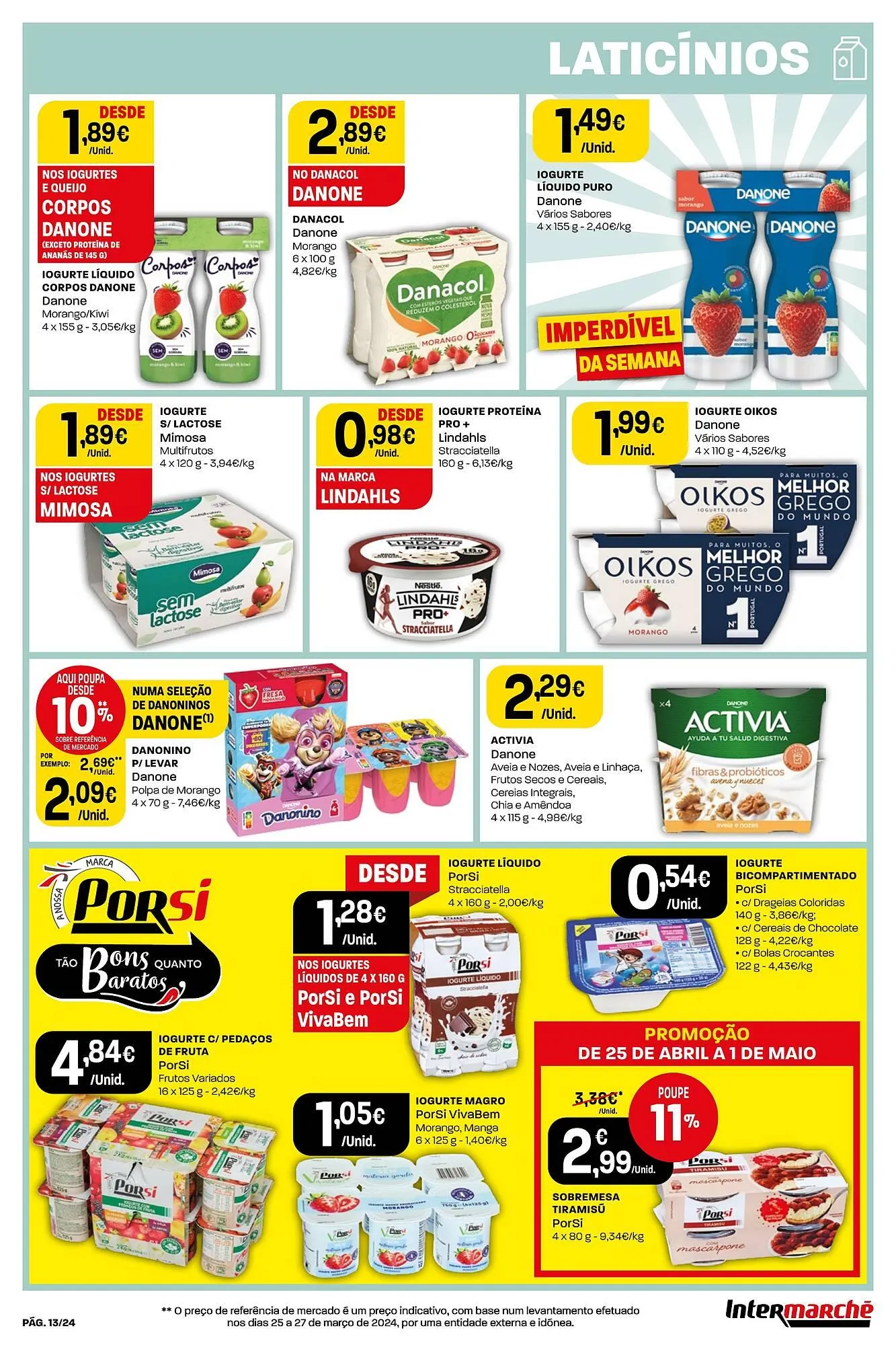 Folheto Folheto Intermarché de 25 de abril até 1 de maio 2024 - Pagina 13
