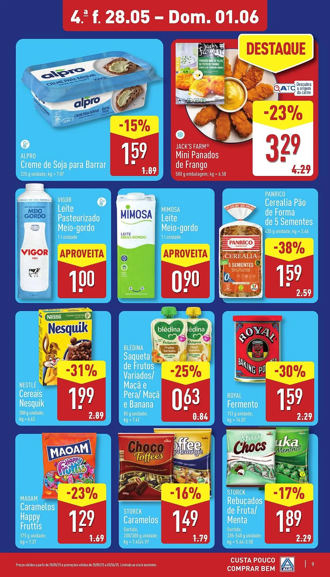 Folheto Folheto ALDI de 28 de maio até 1 de junho 2025 - Pagina 9